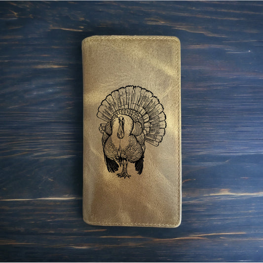 Turkey Rodeo Wallet Cowboy Western Buffalo Leather Premium Outdoor Gift NEW