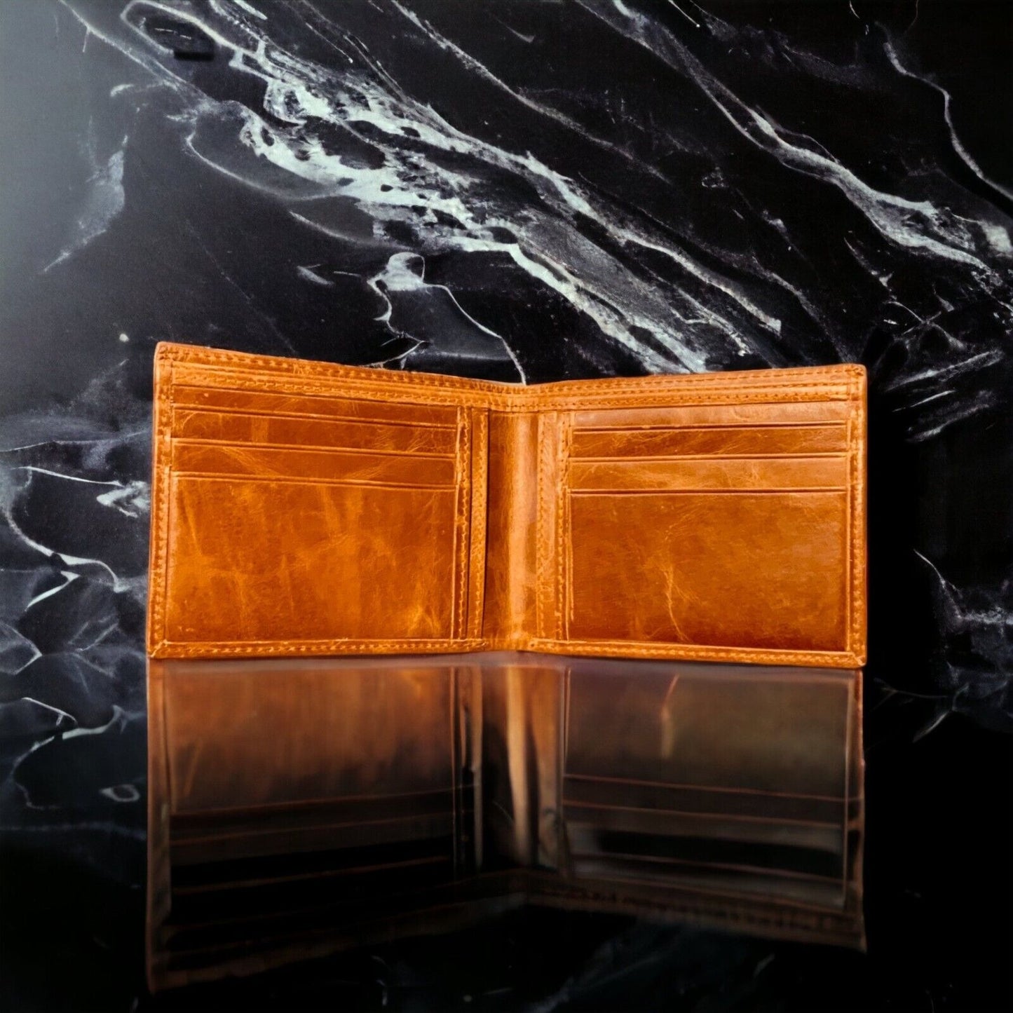 Sloth Leather Wallet Bifold Premium Quality Buffalo Animal Wildlife Gift NEW