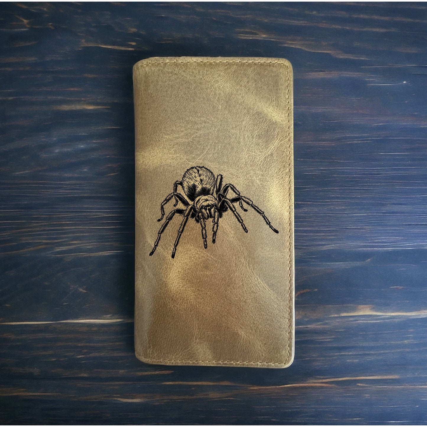 Tarantula Rodeo Wallet Cowboy Western Buffalo Leather Premium Animal Gift NEW