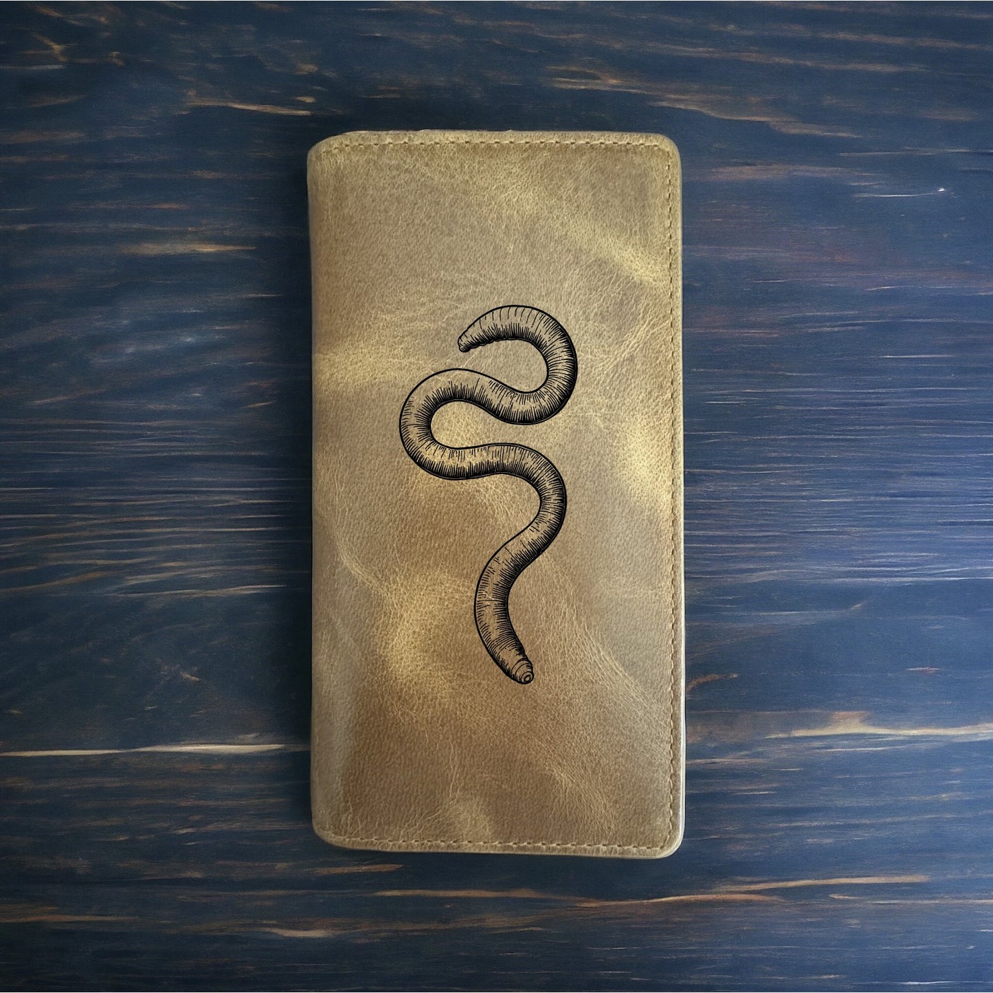 Worm Rodeo Wallet Cowboy Western Buffalo Leather Premium Animal Gift NEW