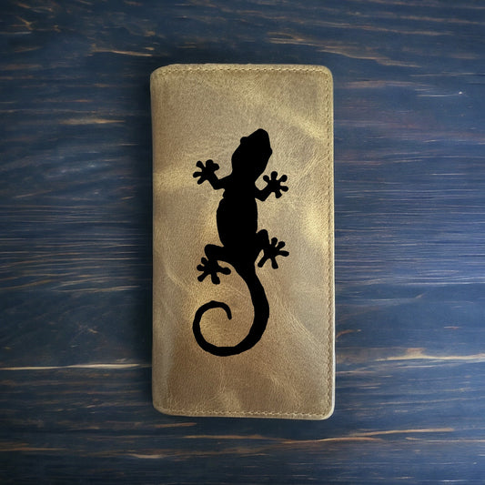Lizard Rodeo Wallet Cowboy Western Buffalo Leather Premium Gecko Animal NEW
